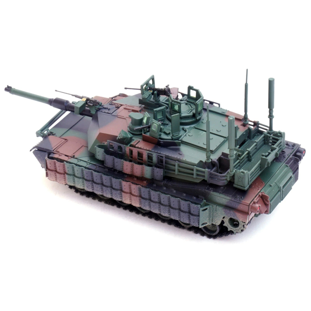 13.5cm Diecast 1/72 US M1A2 TUSK II Abrams Main Battle Tank Model Static Display