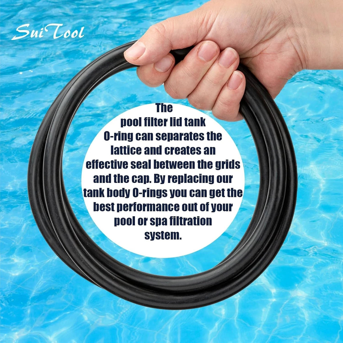 R0357800 Pool Filter Tank O-Ring Replacement for Jandy CL340, CL460, CL580,...