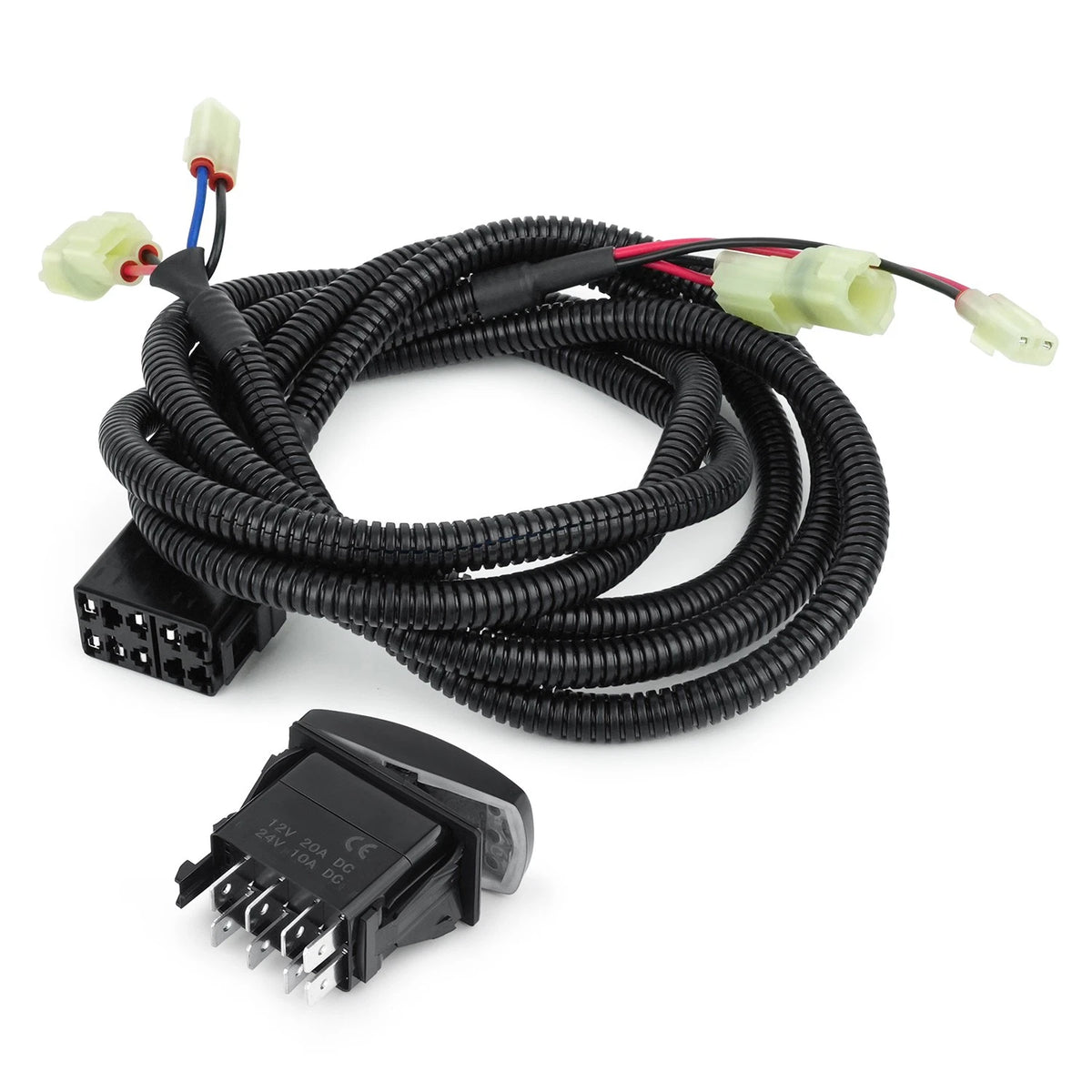 Differential Override I-4WD to 4X4 Switch Wiring Harness Bypass Kit For Honda