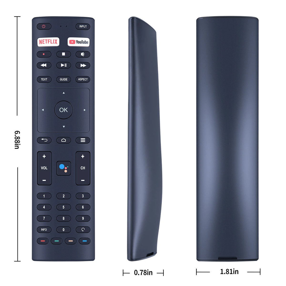 Replacement Remote Control For BLAUPUNKT BP650USG9200 BP700USG9200 TV