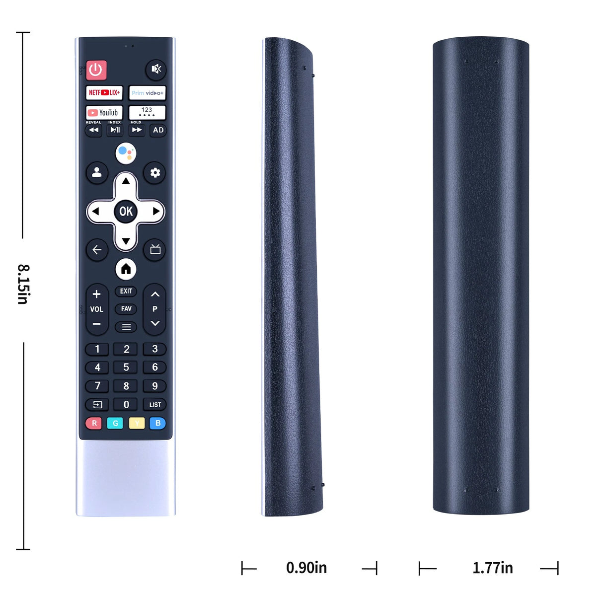 Voice Remote Control N030107-001912-001 HS-7A02H-00 For METZ VEON RANGE TV