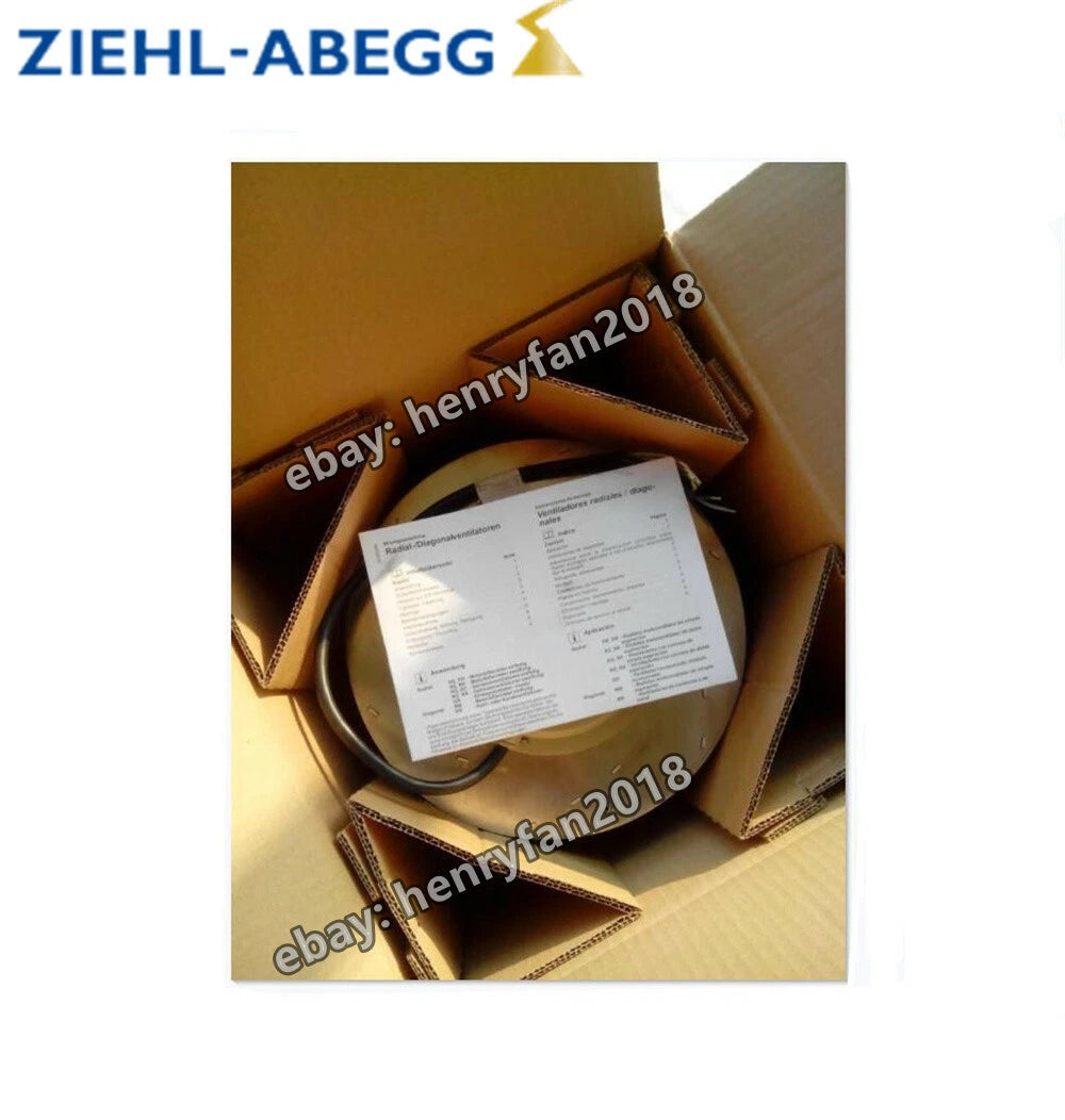 RH28M-2DK.3F.1R 126387 Ziehl-abegg 400VAC 530/860W For Siemes 6ES70 Inverter Fan