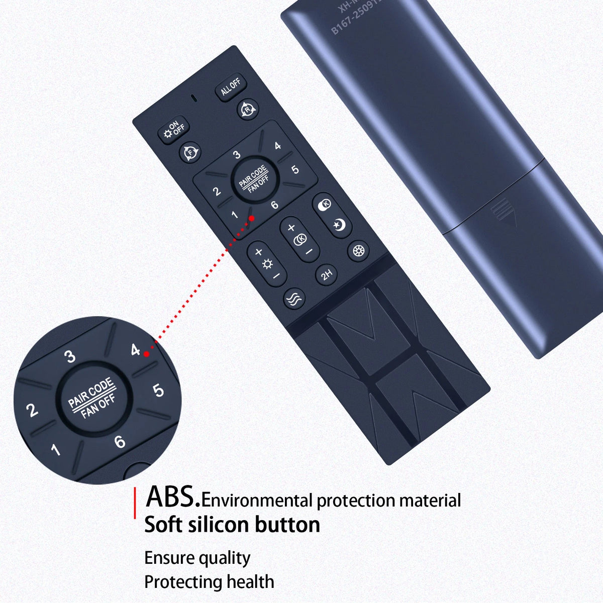 Replace Remote Control For Multi- Ceiling Fans,Refer to description