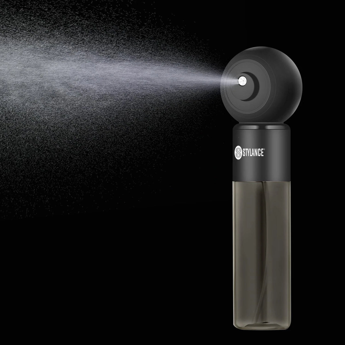 STYLANCE Cordless Mini Nano Mister, Handheld Portable Facial Black and Gray