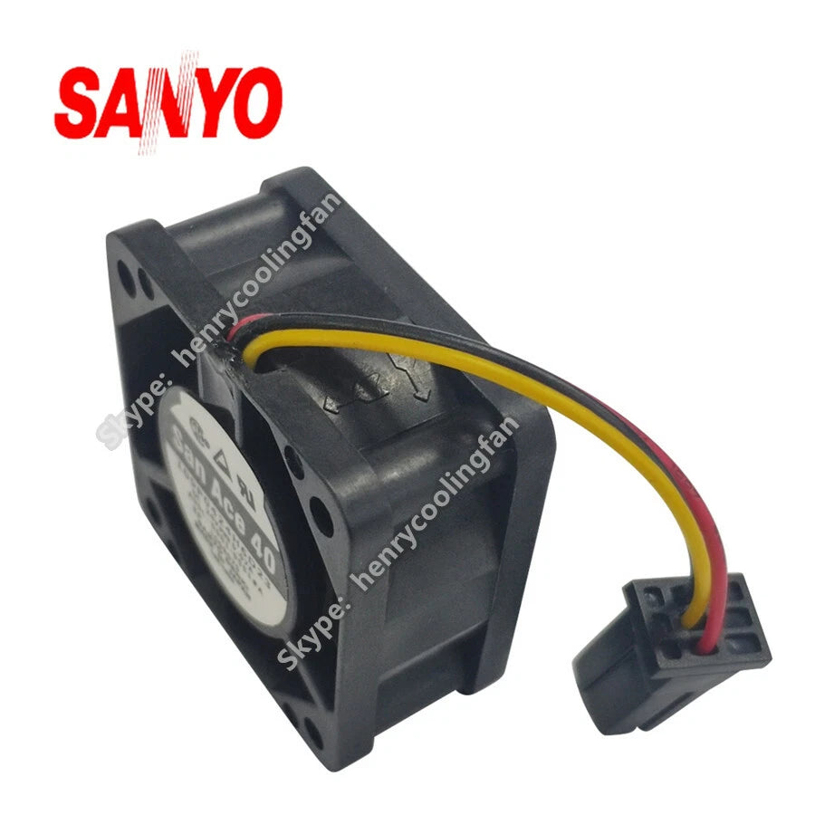 SANYO 109P0424H6D23 A90L-0001-0551#A DC 24V 0.07A 40*40*20mm Fanuc Cooling Fan