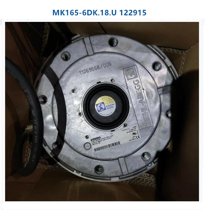 Ziehl-abegg MK165-6DK.18.U 122915 AC 200~345VAC 1.8KW For Siemens motor fan
