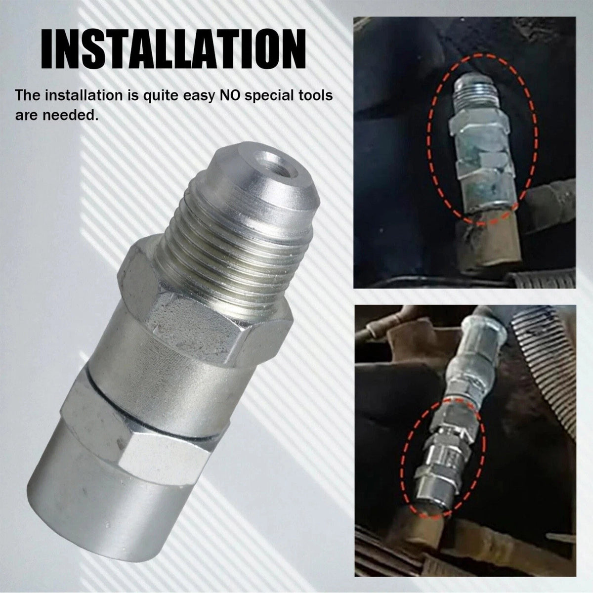 For Detroit Diesel Fuel Backflow Prevention Valve Part Numbers 23516919 23509140