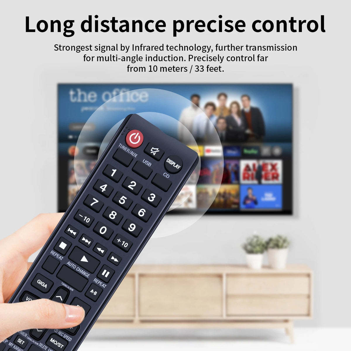 AH59-02554A AH59-02553A Remote Control For Samsung Giga Sound Stereo System