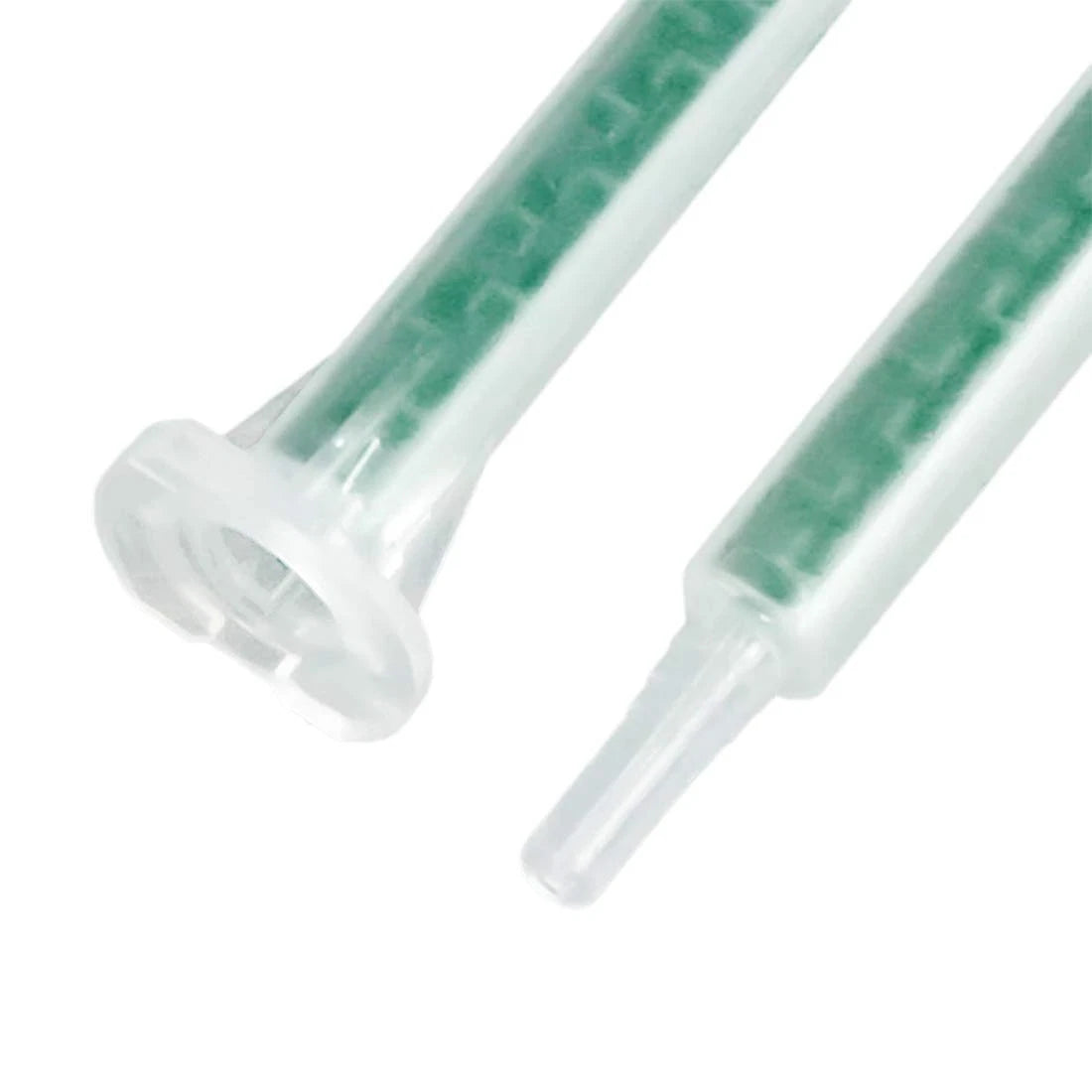 Xiaoyztan 20pcs 1:1 Epoxy Mixing Nozzle, Static Mixer Tip for AB Glue Clear