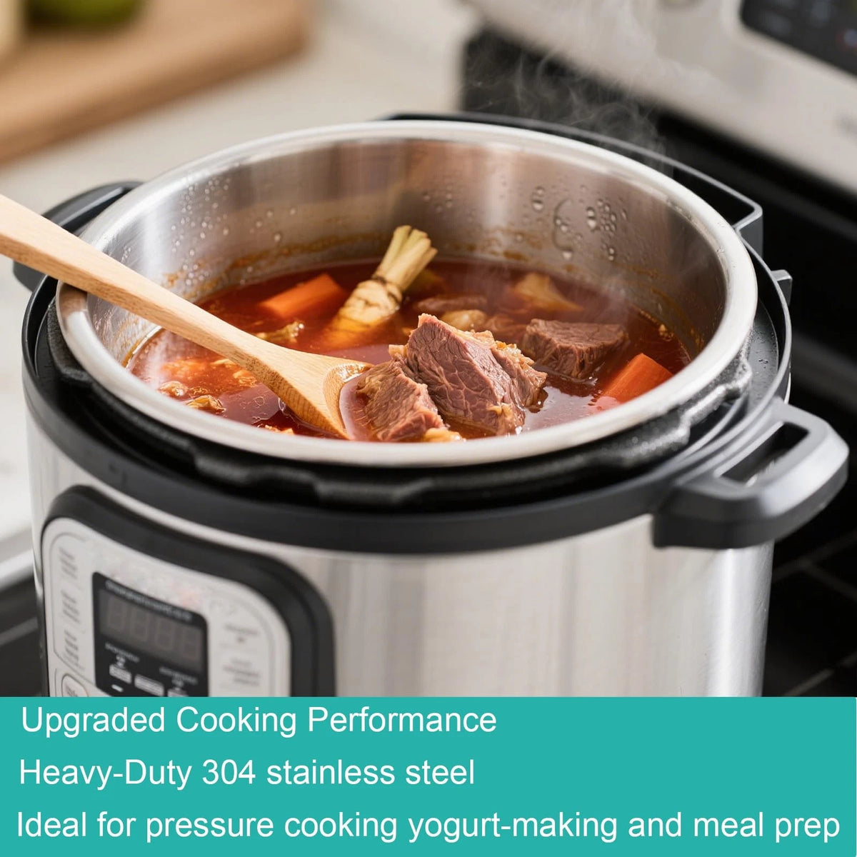 Stainless Steel Inner Pot for Instant 6QT, Upgrade
