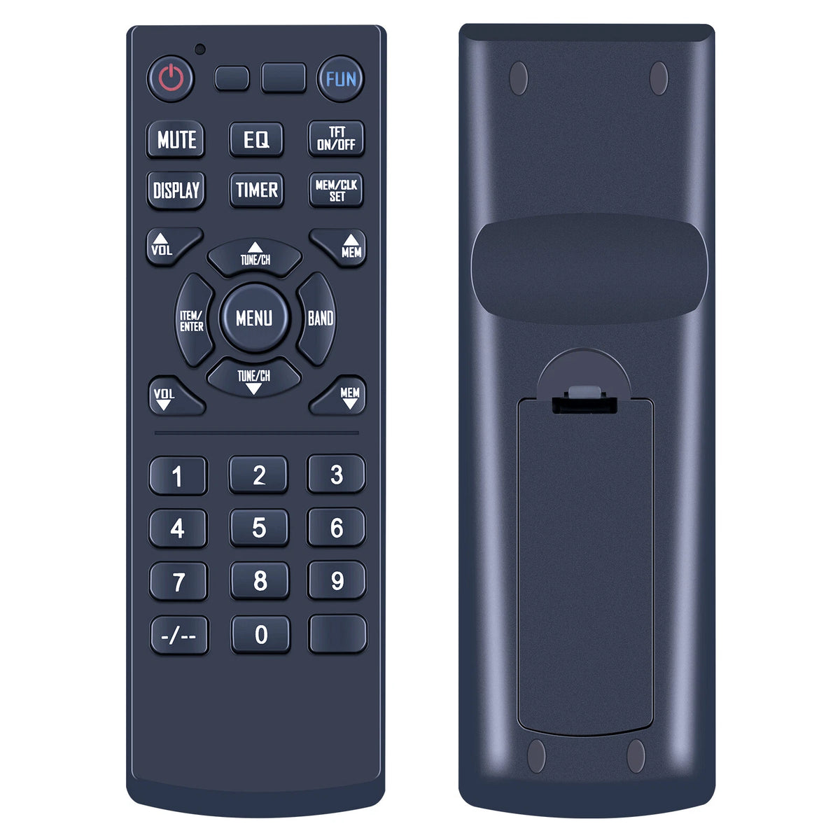 Replacement Remote Control For GPX KCL8806DT Car Audio