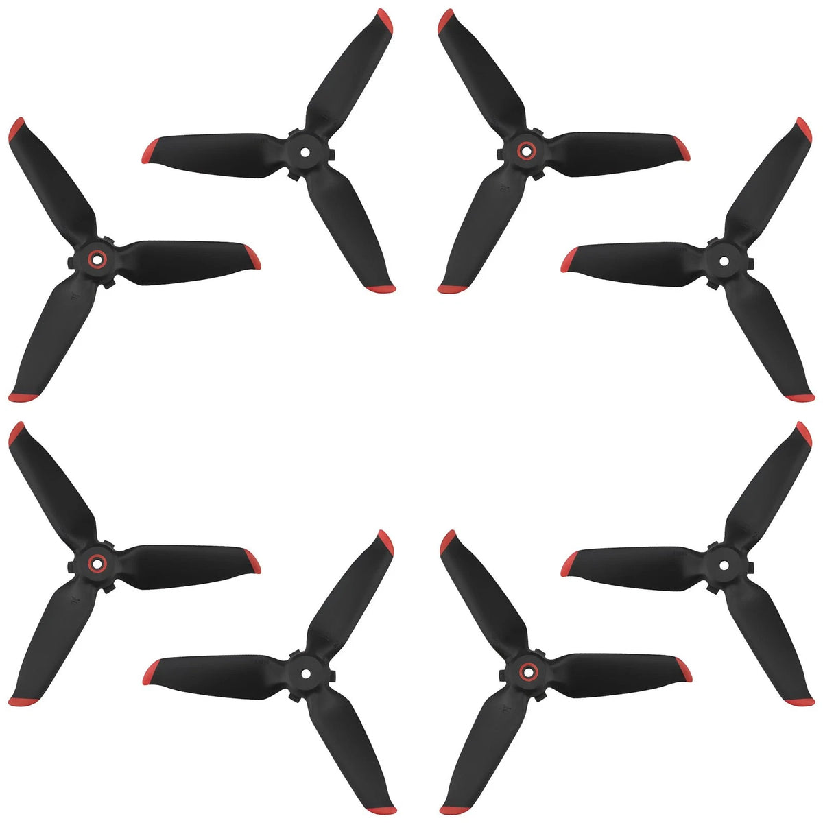 Craznick Propellers for DJI FPV Blades - 8Pcs 1.17 x 4.52 x 8.46 inches, Red