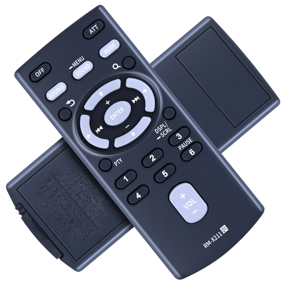 RM-X211 Remote Control For Sony Car Stereo CDX-GT66UPW CDX-GT56UI CXS-GT5616F
