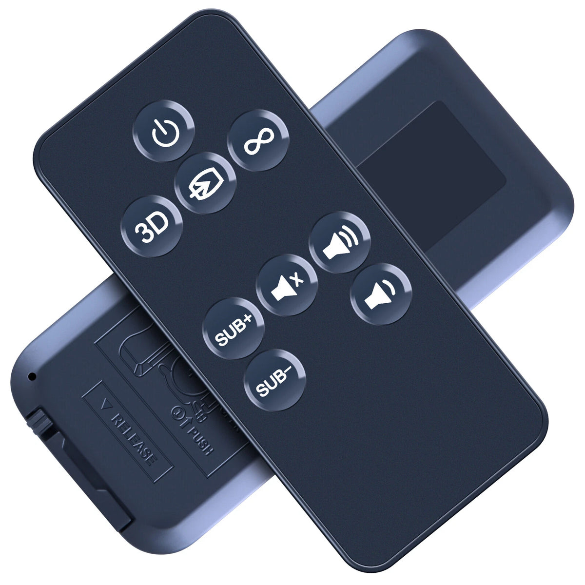 Replacement Remote Control For Klipsch HD Theater SB120 SB 120 TV Sound System
