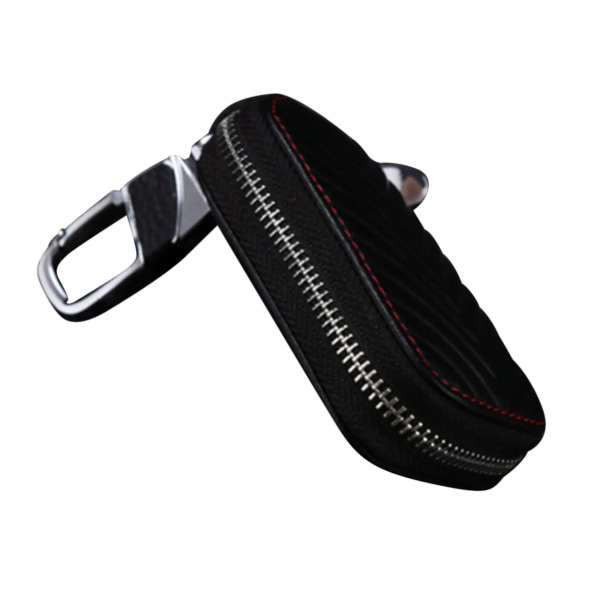 Leather Car Key Chain Bag Smart Key Holder Cover Remote Fob Case C