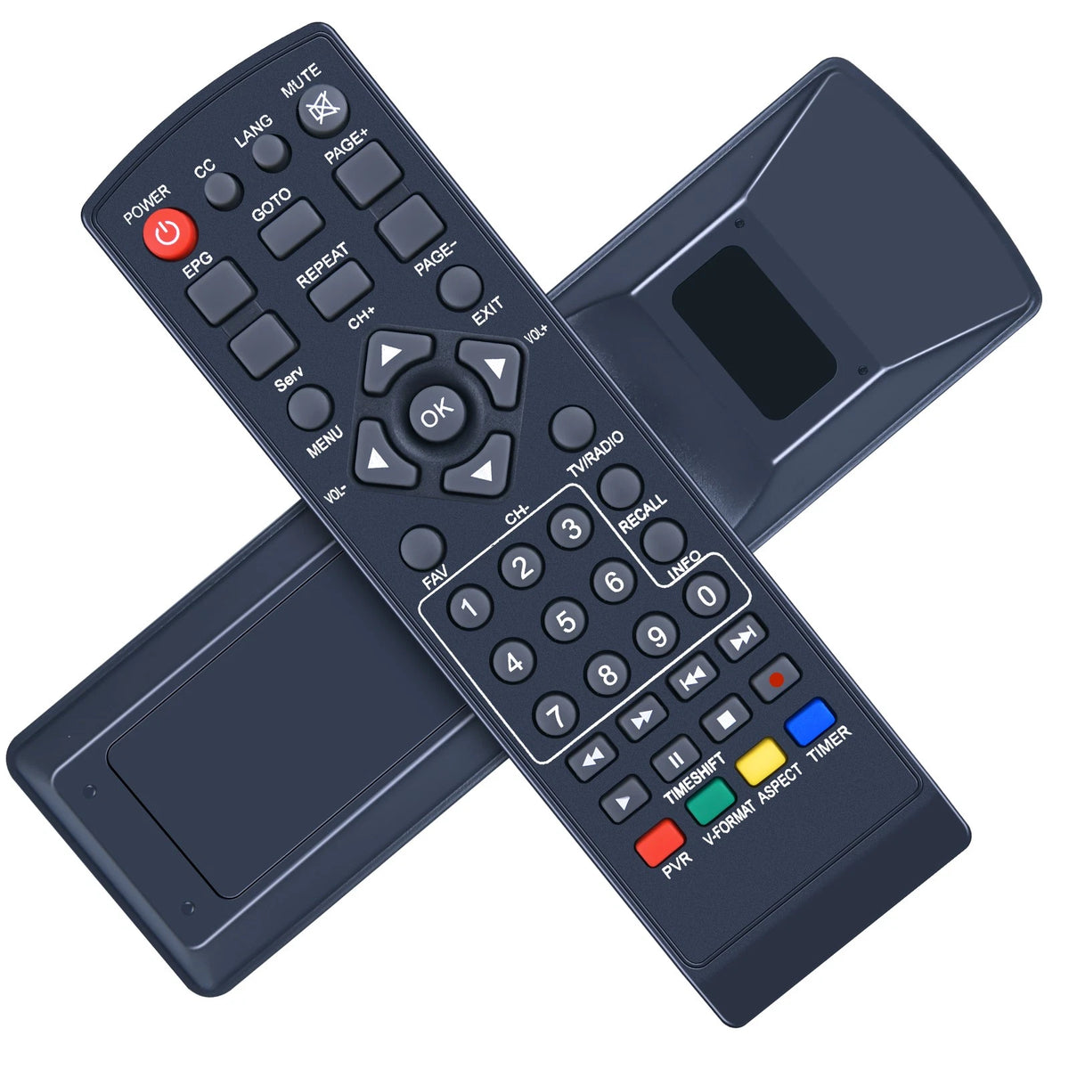 Replacement Remote Control For TOP-ENERGY Digital TV BOX