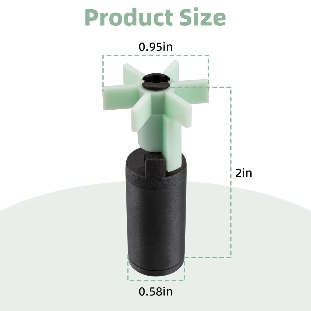 Ximoon A638 Aquarium Magnetic Impeller Compatible with Aquaclear 110 Power...