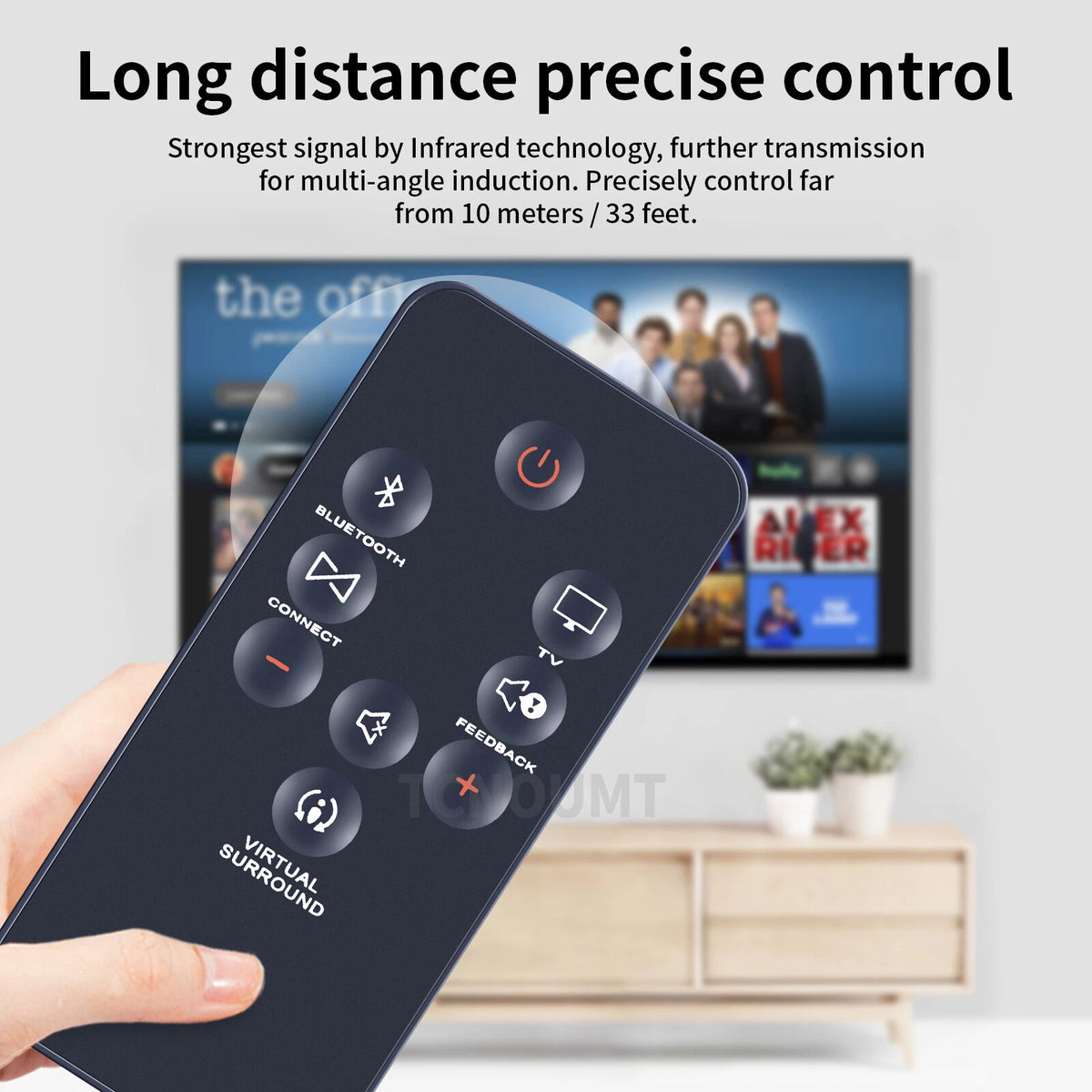 Replacement Remote Control For JBL Sound Bar Boost TV