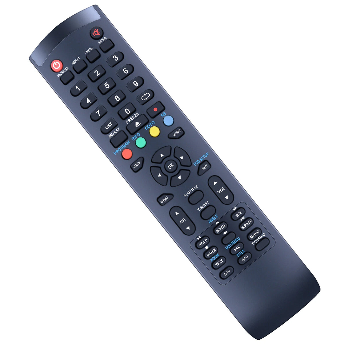 Replacement Remote Control For TuTu TUB32HN1NC TUB32HN1N TV