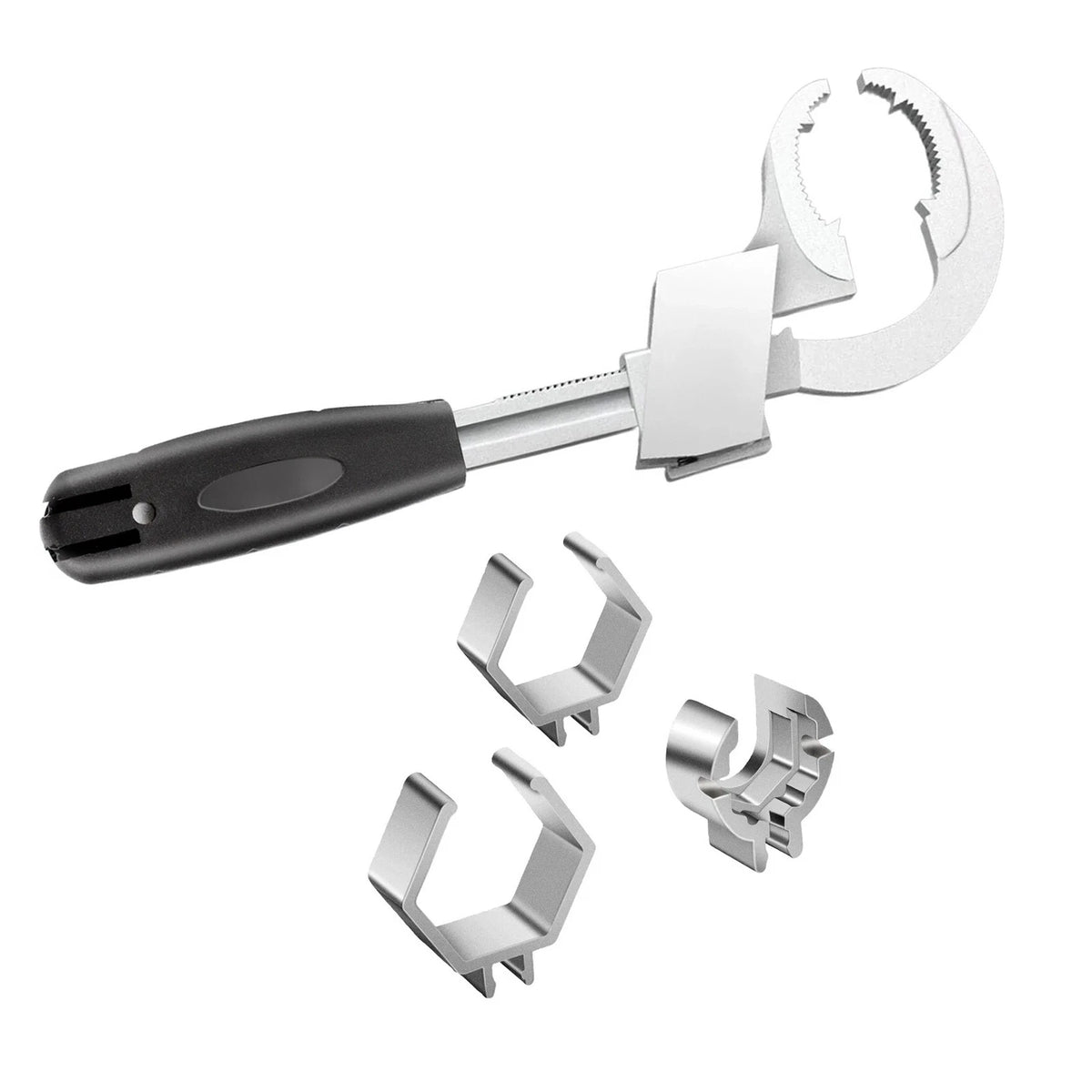 Multi-Function Adjustable Basin Wrench 27-80mm Range For Faucet Shower Repair