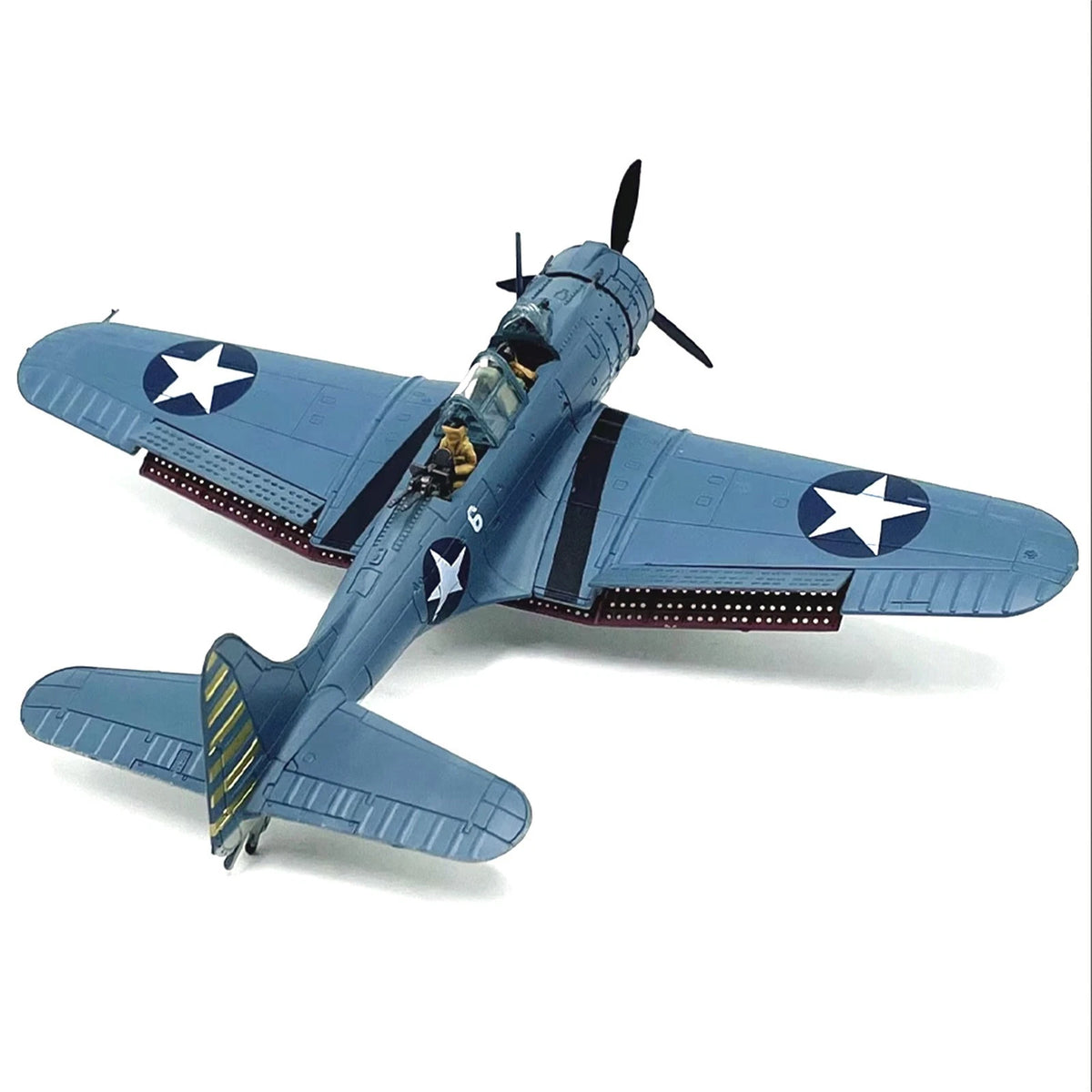 1/72 US SBD-3 Dive Bomber Fighter Alloy Aircraft Model Military Plane Collection