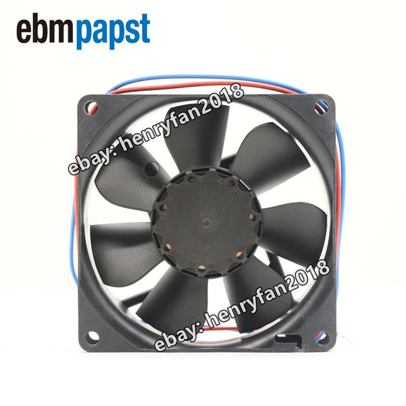 Ebmpapst 4412FM Axial Fan DC 12V 3W 250mA 120*120*25MM 2-wires Papst Cooling Fan
