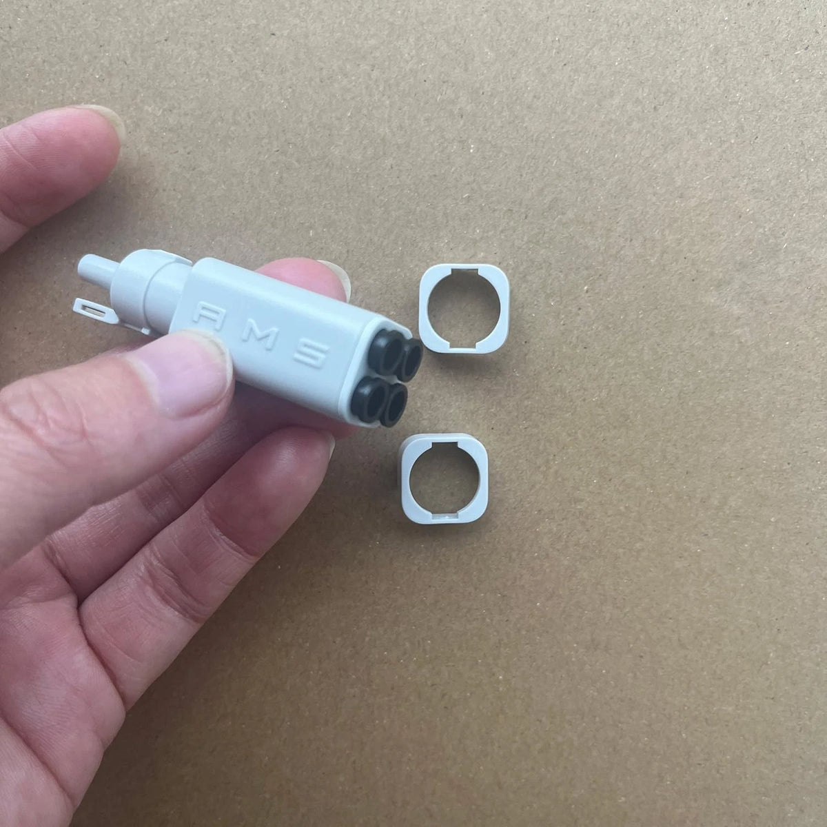 3DTOOLS AMS Lite Filament Hub with Top Mount Screws Kit, 1.5M White