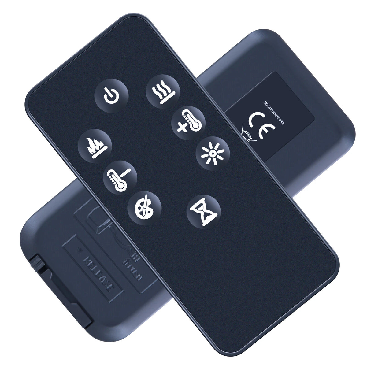 Replacement Remote Control For Dimplex Wall-Mounted Linear Electric Fireplace