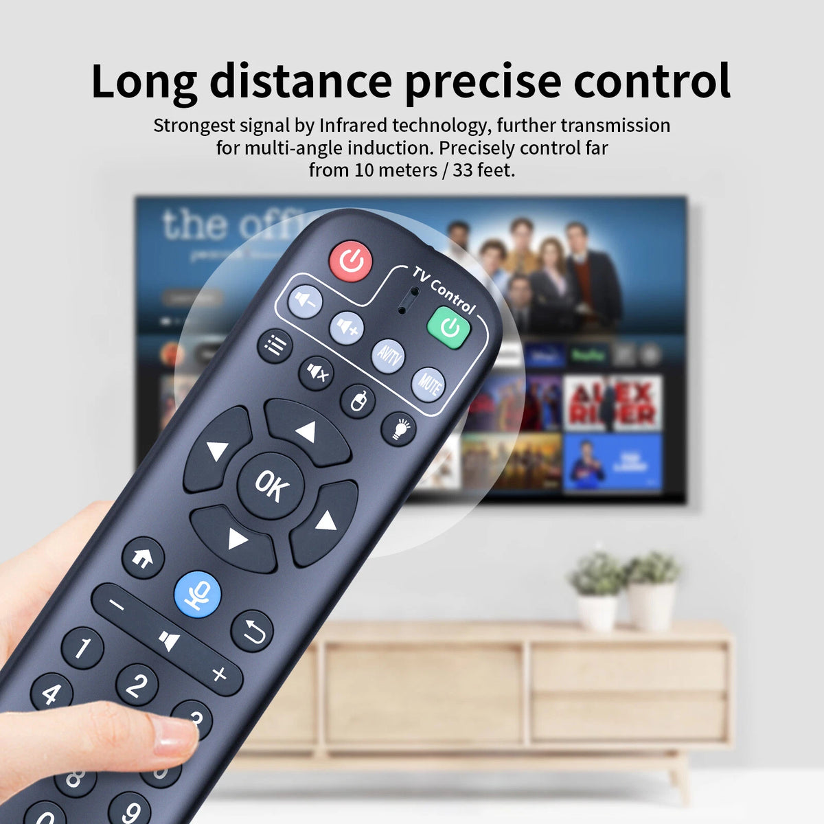 Replacement Remote Control For EVPAD 5 5P 5S 6P 6S TV Box