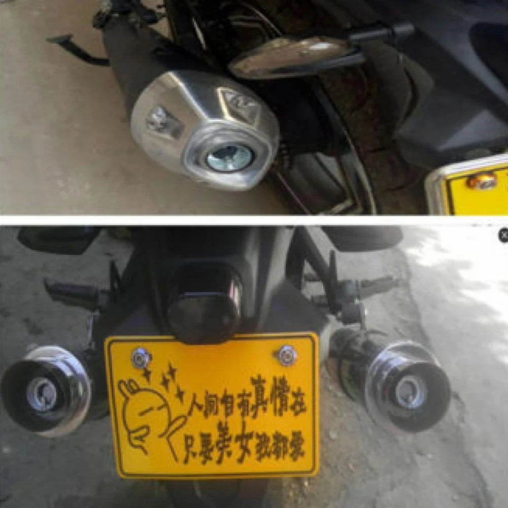 1Pc 60mm Motorcycle Exhaust Can Muffler Insert Baffle DB Killer Silencer Part