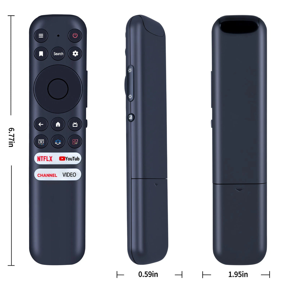 RC902N FMR1 Remote Control For TCL TV 75R646 65R646 55R646 Without Voice