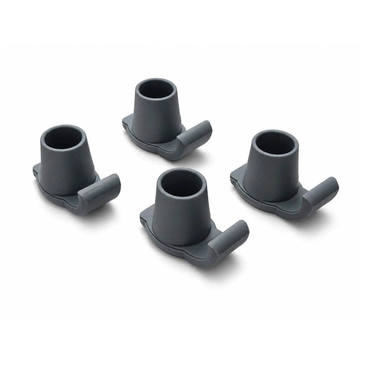 4 Pack Durable Nylon Walker Ski Glides Universal Sliders for Folding Walkers