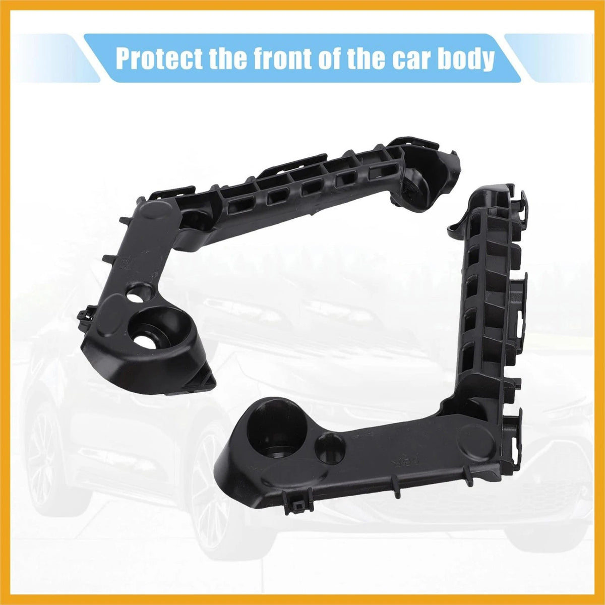 TO1043145 Left Right Front Bumper Bracket Set For Toyota Corolla 2019-2021