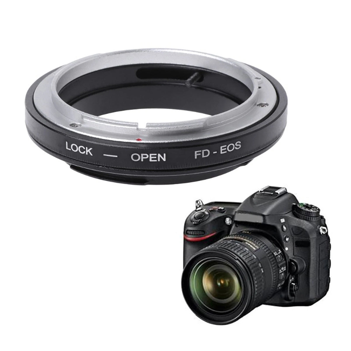 FD-EOS Tube Mount Adapter Ring Repair Part For Canon FD Lens to EOS EF Camera