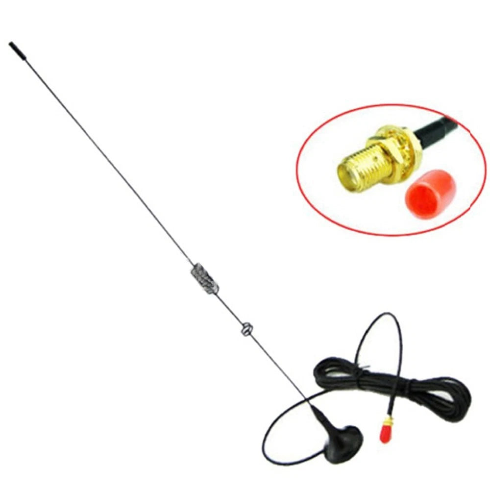 2* Dual Band VHF/UHF Car Magnetic SMA-Female Antenna For Baofeng BF-888S UV-5R
