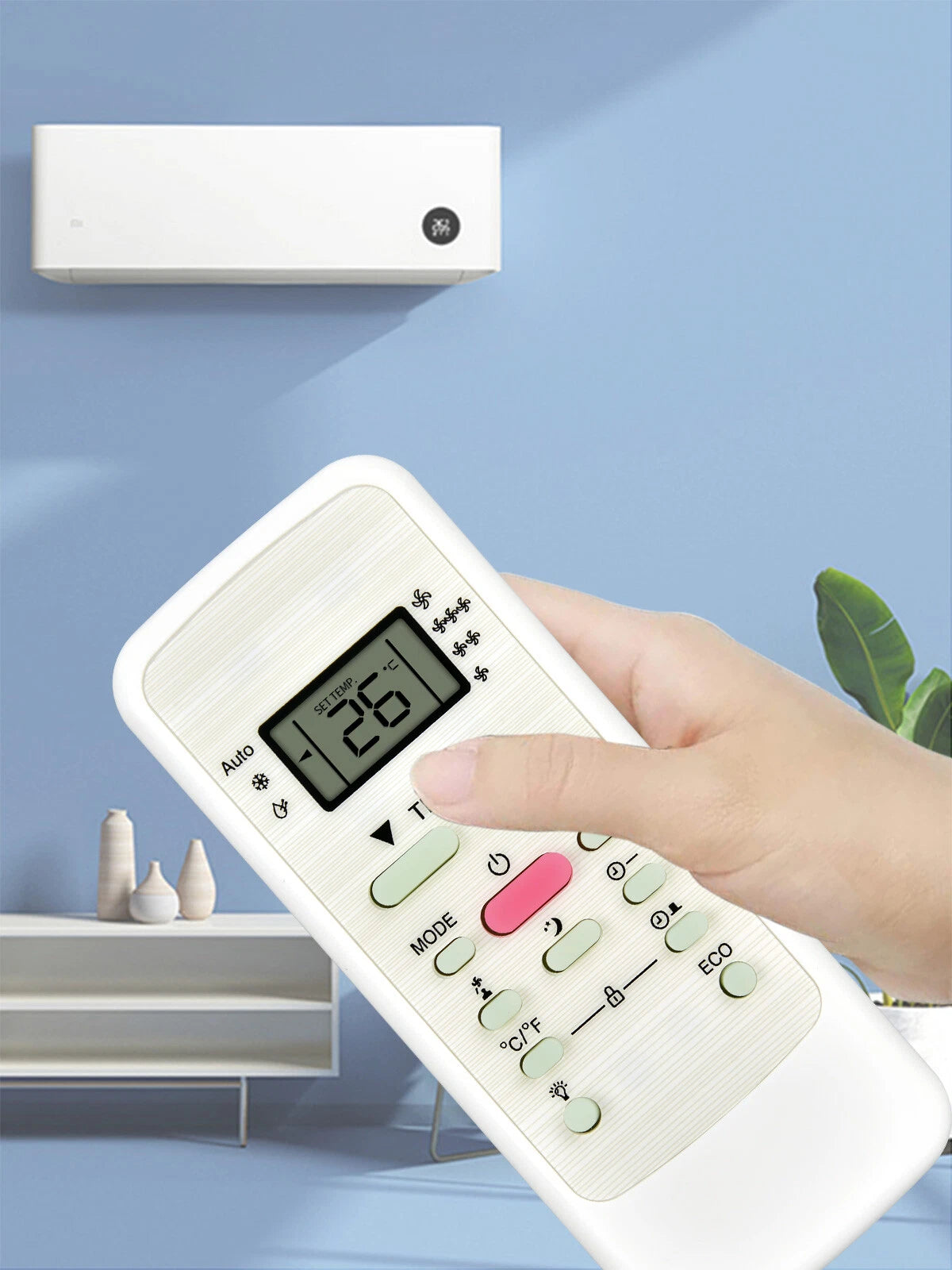 RG51G(1)/CEFU1 Remote Control For Danby Midea Seasons Air Conditioner