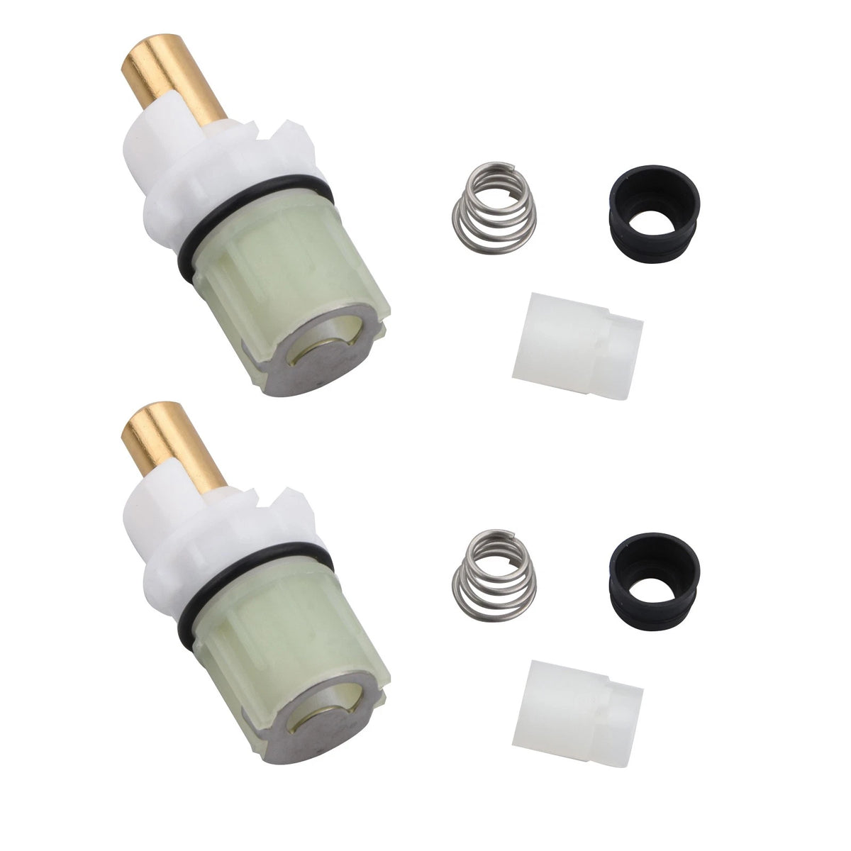 2 PCS Faucet Stem Assembly With RP4993 Seat And Spring For Various Delta Faucets