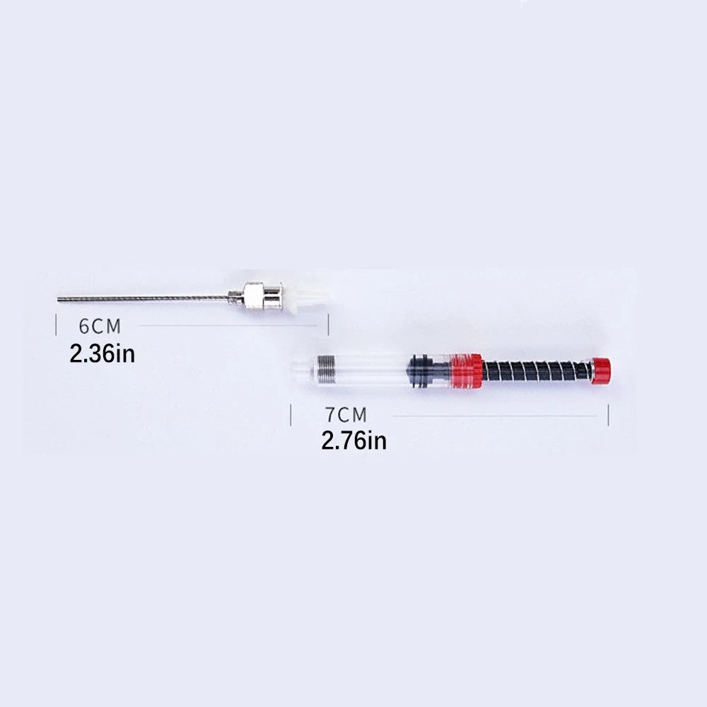 5Pcs 3.4mm Stainless Steel Fountain Pen Piston Converter Ink Sac Absorber Filler