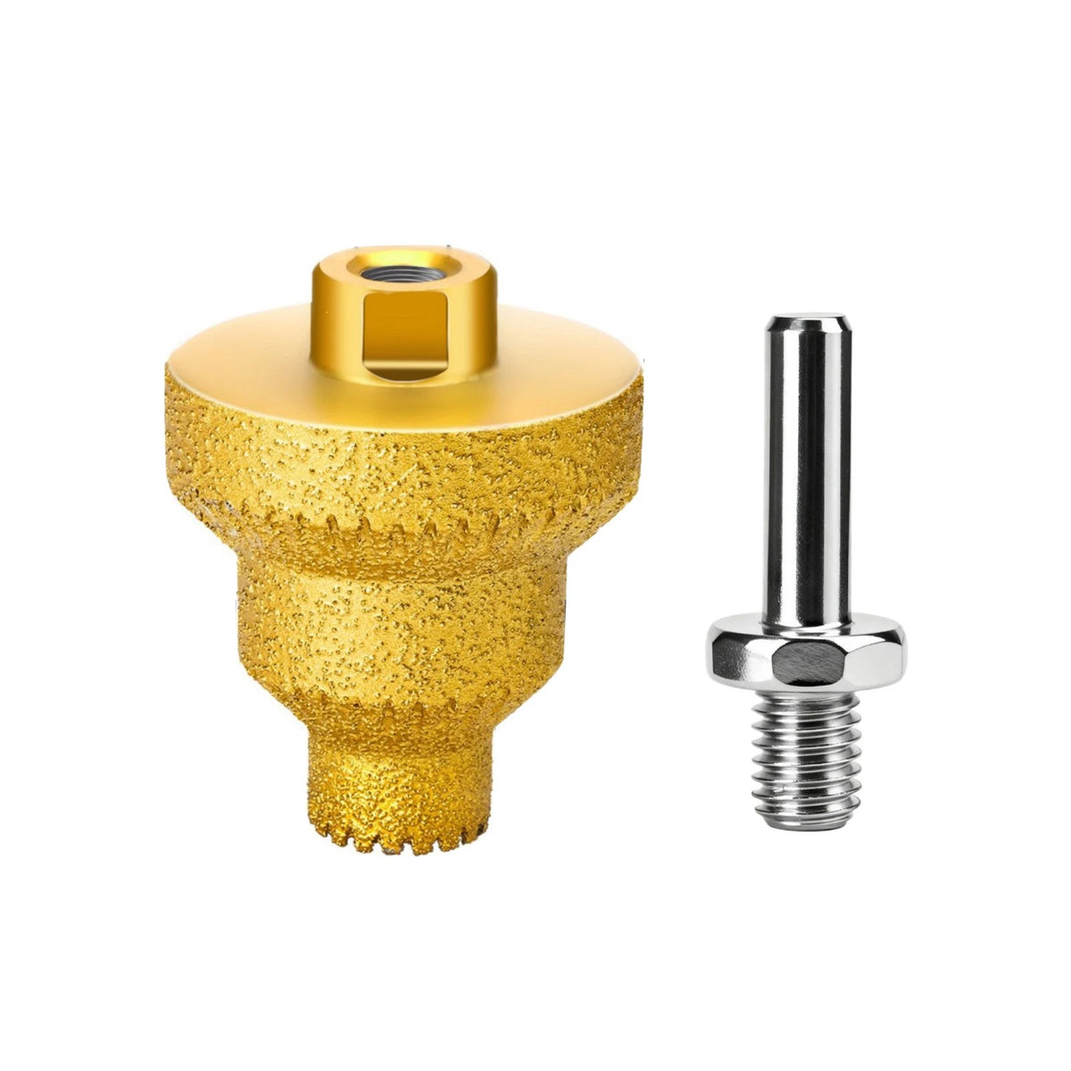 Gold Diamond Coated Step Drill 20/35/50mm for Quartzite Microcrystalline Stone