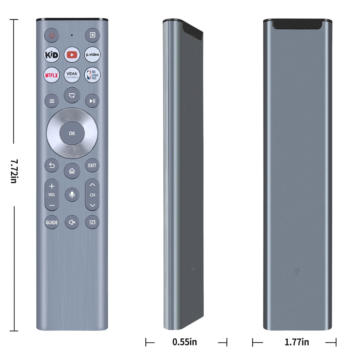ERF6F80H Remote Control For Hisense Class A7 U8 Series 4K TV with Voice
