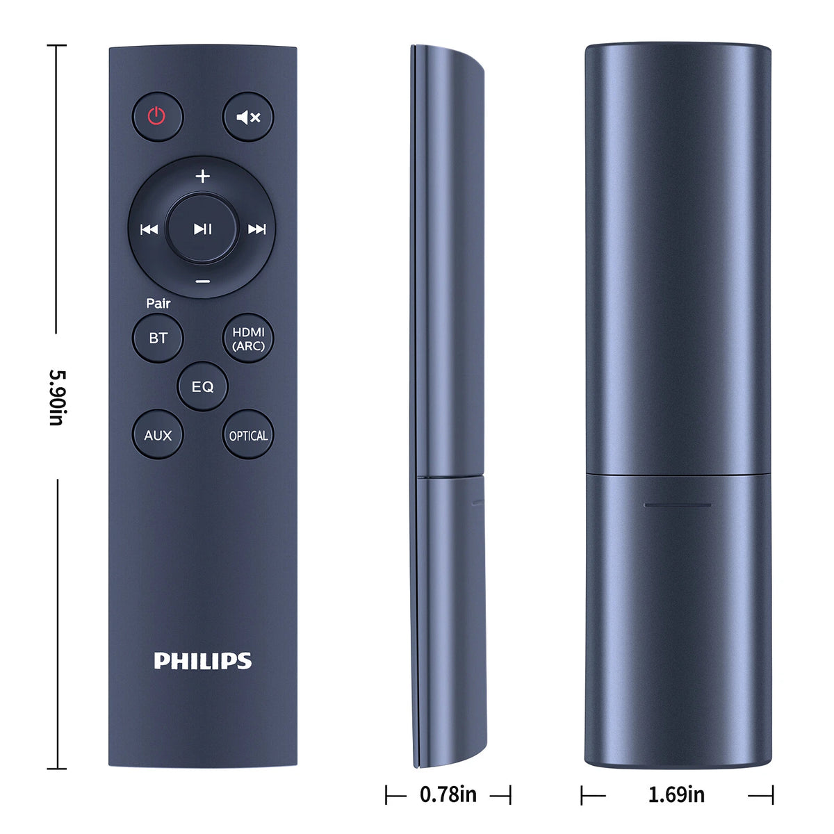 Remote Control For Philips TAB5105/10 TAB5305/12 SoundBar Audio Speaker System