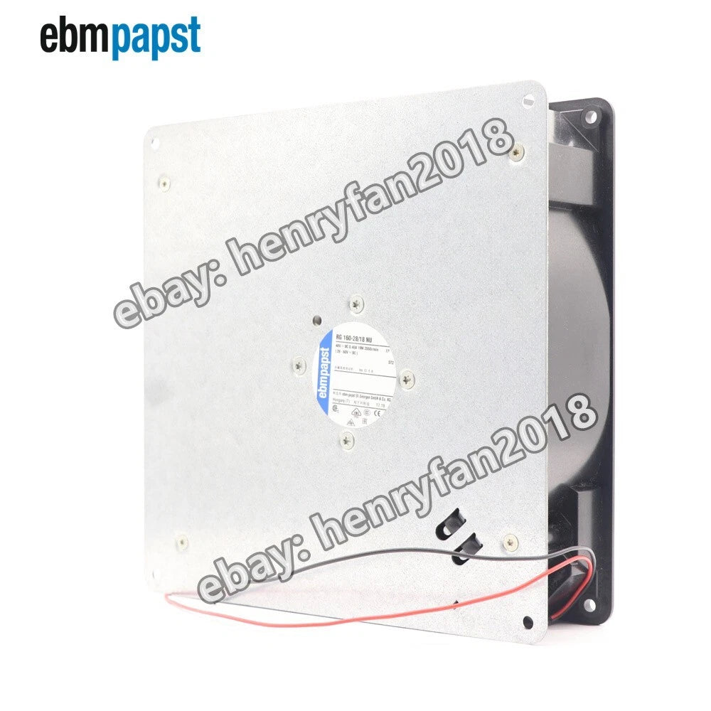 RG160-28/18NU Ebmpapst Blower Fan 48VDC 0.40A 19W 2850RPM Centrifugal Fan