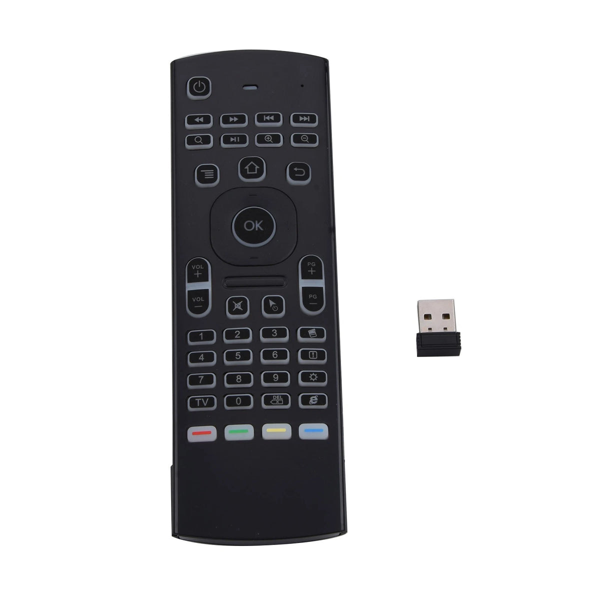 Remote Control MX3 Backlight Air Mouse 2.4G RF Keyboard For KODI TV BOX PC E