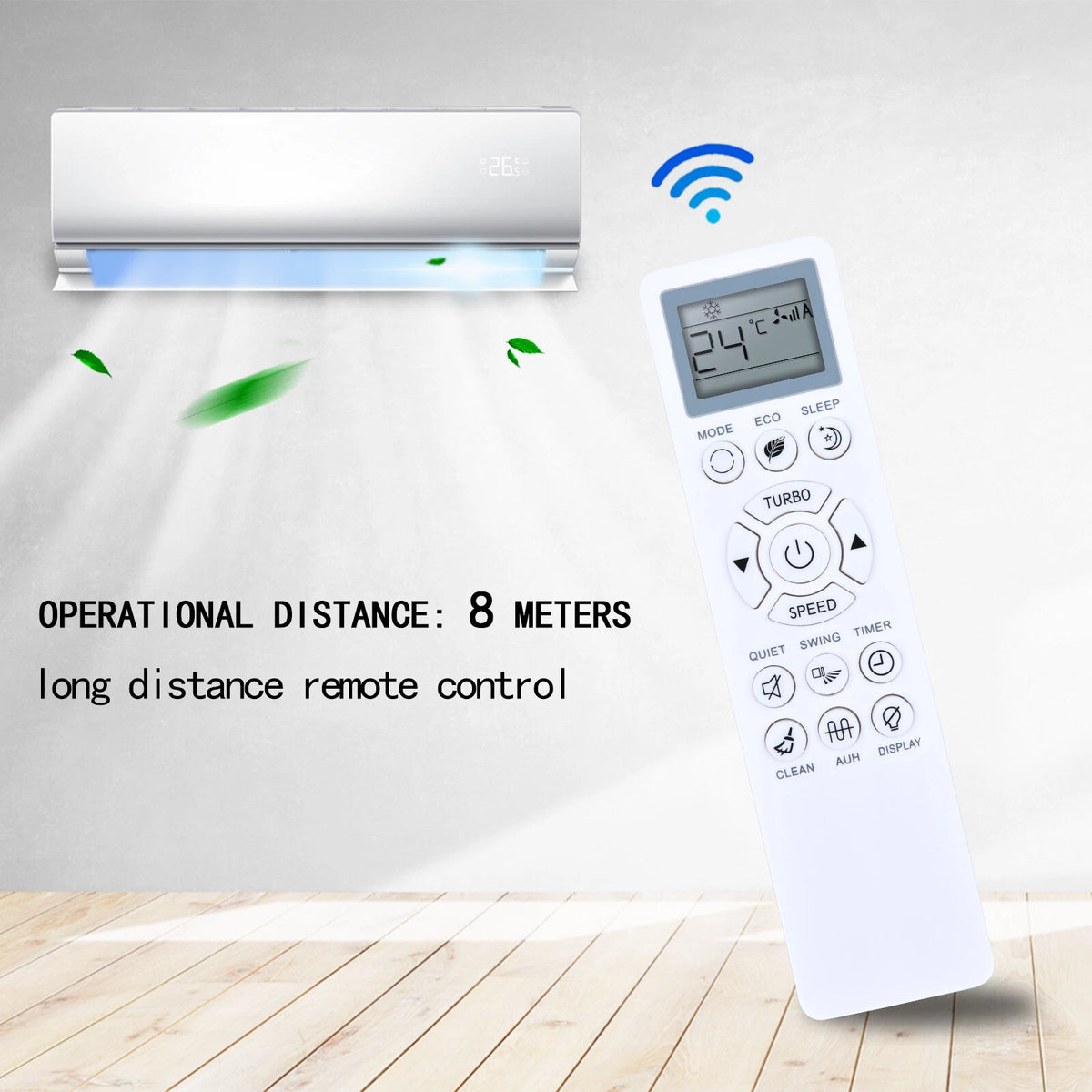 KKG26A-C1 Replacement Remote Control For Changhong Air Conditioner