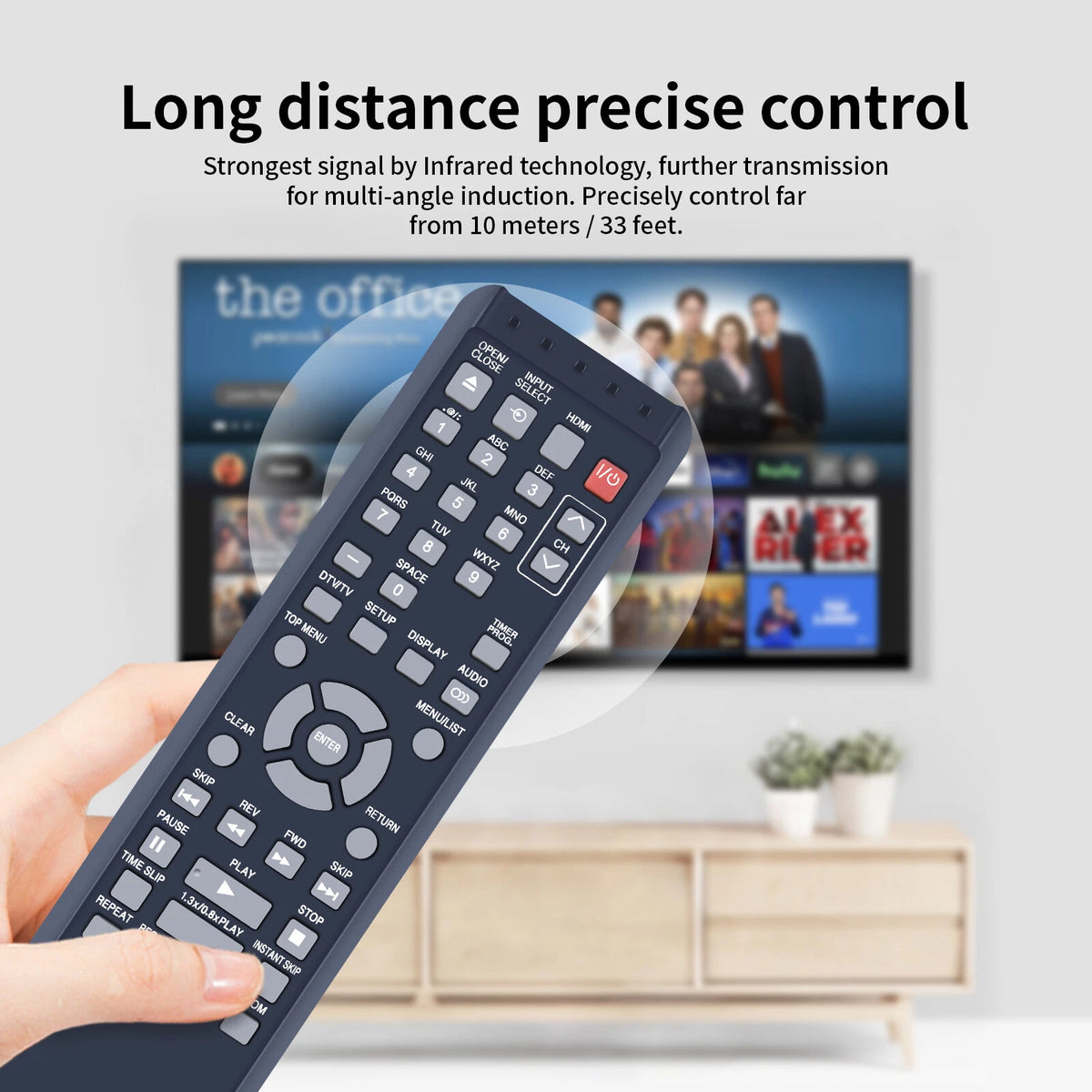SE-R0264 Remote Control For Toshiba DVD Recorder DR570KU D-R560KU D-R550