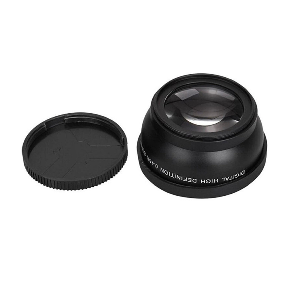 52MM 0.45x Wide Angle Lens + Macro Lens for 52mm DSLR and digital camera F