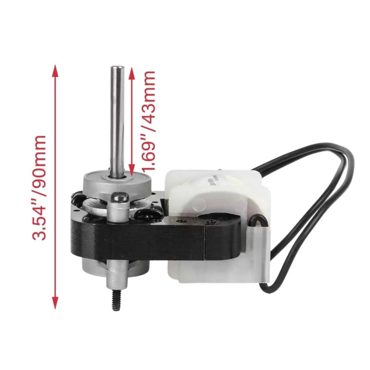 1*SM550 Bathroom Vent Fan Motor for Nutone for Broan 50 CFM Replacement Part Kit