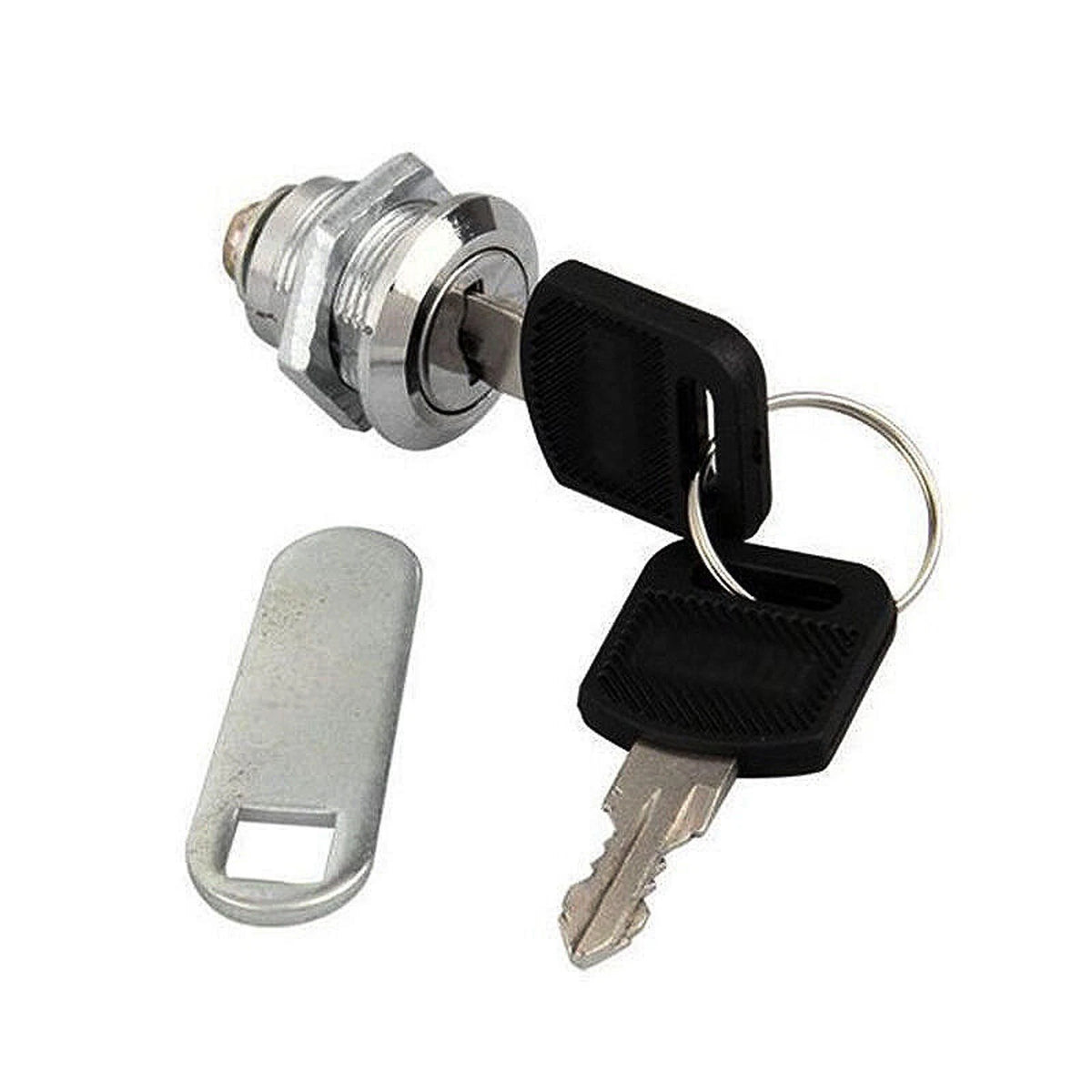 Stainless Steel Mail Box 16mm Lock with 2 Keys Mailbox Mail Letter Box Safety