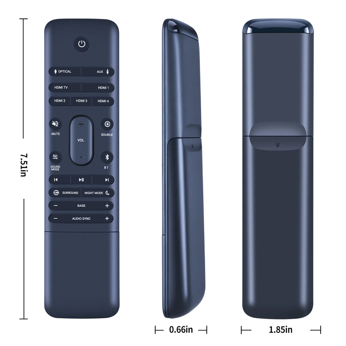 MRC00016011 Replace Remote Control For Harman Kardon Citation Bar Speaker