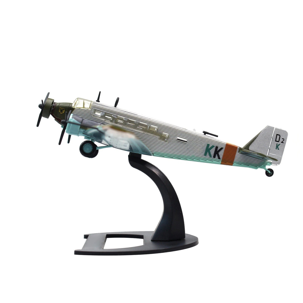 German Luftwaffe Ju-52/3m Transport Aircraft Model 1/144 Alloy Collection